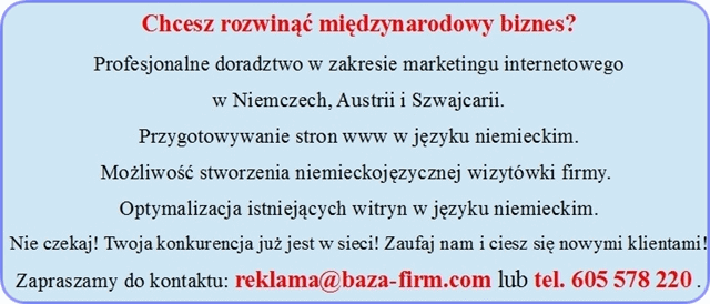 OFERTY PRACY W NIEMCZECH! SZUKASZ OFERT FIRM Z NIEMIEC?